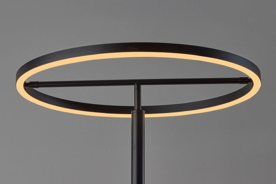 Adesso Falcon LED Floor Lamp With Smart Switch