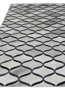 Exquisite Rugs Natural Hide Cowhide Silver Area Rug