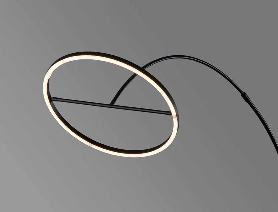 Adesso Falcon LED Arc Lamp With Smart Switch