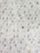 Exquisite Rugs Natural Hide Cowhide Silver Area Rug