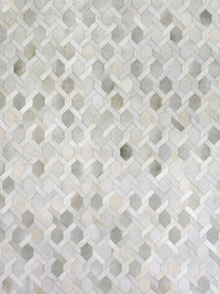 Exquisite Rugs Natural Hide Cowhide Silver Area Rug
