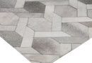Exquisite Rugs Natural Hide Cowhide Silver Area Rug