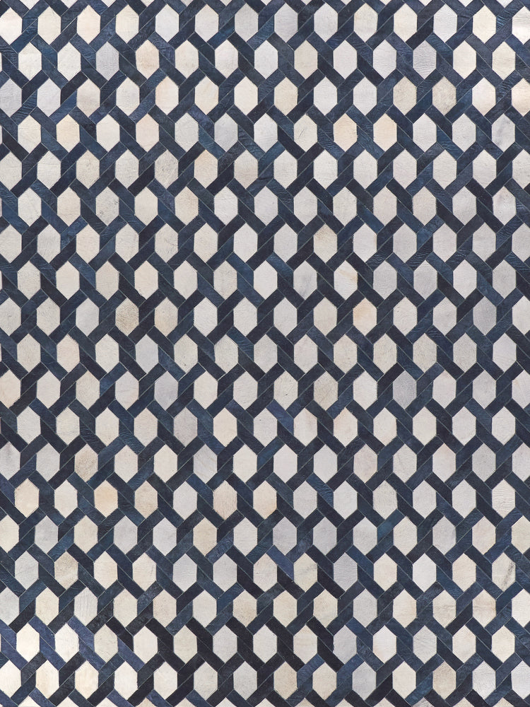 Exquisite Rugs Natural Hide Cowhide Silver Area Rug