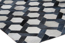 Exquisite Rugs Natural Hide Cowhide Silver Area Rug