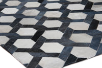 Exquisite Rugs Natural Hide Cowhide Silver Area Rug