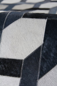 Exquisite Rugs Natural Hide Cowhide Silver Area Rug