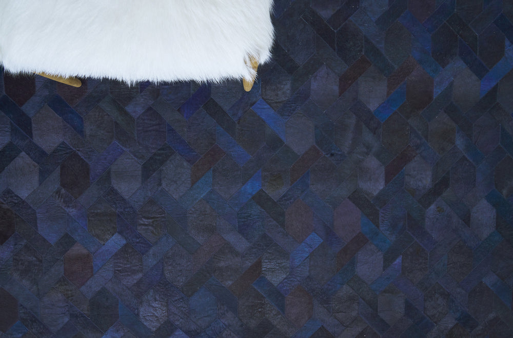 Exquisite Rugs Natural Hide Cowhide Silver Area Rug