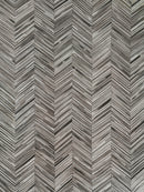 Exquisite Rugs Natural Hide Cowhide Silver Area Rug