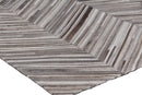 Exquisite Rugs Natural Hide Cowhide Silver Area Rug