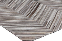 Exquisite Rugs Natural Hide Cowhide Silver Area Rug