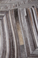 Exquisite Rugs Natural Hide Cowhide Silver Area Rug
