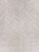 Exquisite Rugs Natural Hide Cowhide Silver Area Rug