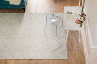 Exquisite Rugs Natural Hide Cowhide Silver Area Rug