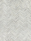 Exquisite Rugs Natural Hide Cowhide Silver Area Rug