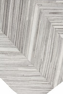 Exquisite Rugs Natural Hide Cowhide Silver Area Rug