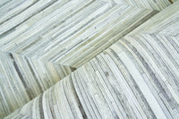 Exquisite Rugs Natural Hide Cowhide Silver Area Rug