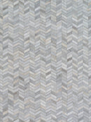 Exquisite Rugs Natural Hide Cowhide Silver Area Rug