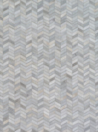 Exquisite Rugs Natural Hide Cowhide Silver Area Rug