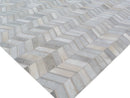 Exquisite Rugs Natural Hide Cowhide Silver Area Rug