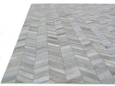 Exquisite Rugs Natural Hide Cowhide Silver Area Rug