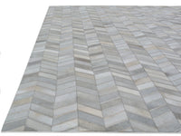 Exquisite Rugs Natural Hide Cowhide Silver Area Rug