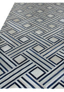 Exquisite Rugs Natural Hide Cowhide Silver Area Rug