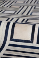 Exquisite Rugs Natural Hide Cowhide Silver Area Rug