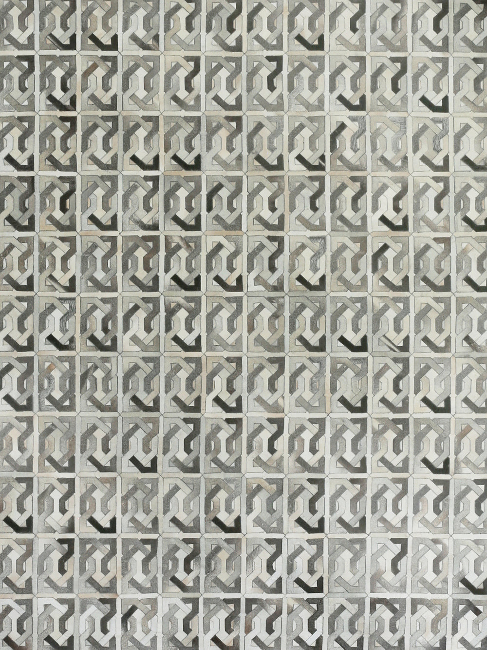 Exquisite Rugs Natural Hide Cowhide Silver Area Rug