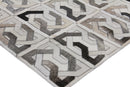Exquisite Rugs Natural Hide Cowhide Silver Area Rug