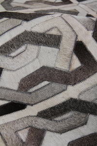 Exquisite Rugs Natural Hide Cowhide Silver Area Rug