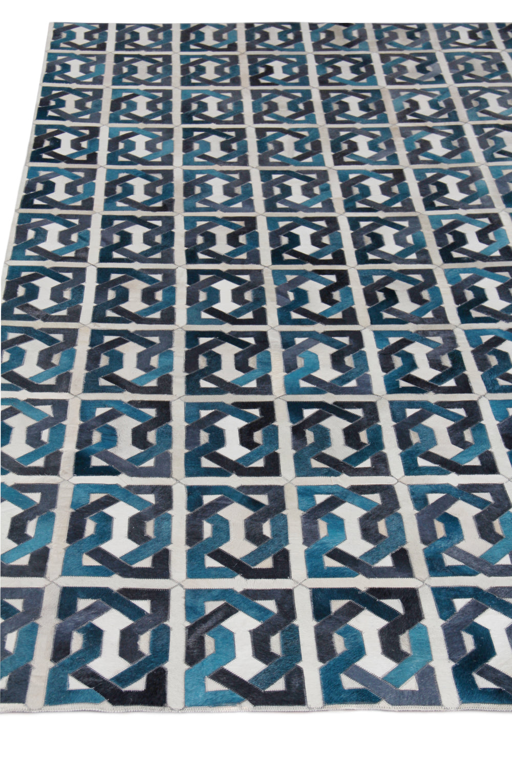 Exquisite Rugs Natural Hide Cowhide Silver Area Rug