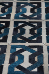 Exquisite Rugs Natural Hide Cowhide Silver Area Rug