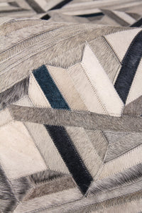 Exquisite Rugs Natural Hide Cowhide Silver Area Rug