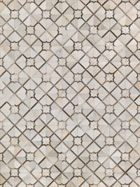 Exquisite Rugs Natural Hide Cowhide Silver Area Rug