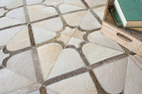 Exquisite Rugs Natural Hide Cowhide Silver Area Rug