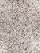 Exquisite Rugs Natural Hide Cowhide Silver Area Rug