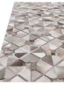 Exquisite Rugs Natural Hide Cowhide Silver Area Rug