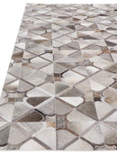 Exquisite Rugs Natural Hide Cowhide Silver Area Rug