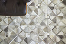 Exquisite Rugs Natural Hide Cowhide Silver Area Rug