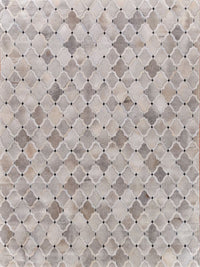 Exquisite Rugs Natural Hide Cowhide Silver Area Rug