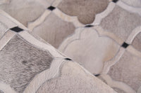 Exquisite Rugs Natural Hide Cowhide Silver Area Rug