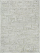 Exquisite Rugs Natural Hide Cowhide Silver Area Rug