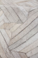 Exquisite Rugs Natural Hide Cowhide Silver Area Rug
