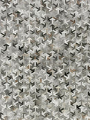 Exquisite Rugs Natural Hide Cowhide Silver Area Rug