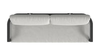 Sunset West Malibu Sofa in Cast Silver - No Welt