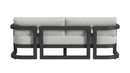Sunset West Malibu Sofa in Cast Silver - No Welt