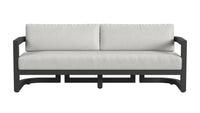 Sunset West Malibu Sofa in Cast Silver - No Welt
