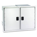 Fire Magic Legacy Double Door w Dual Drawers and Trash Tray