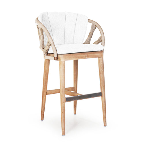 Skyline Design Krabi Barstool with Sunbrella Cushion