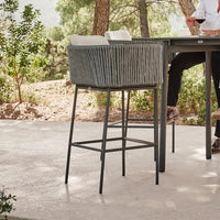 Skyline Design Boston 5-Piece Pub Set with Sunbrella Cushions